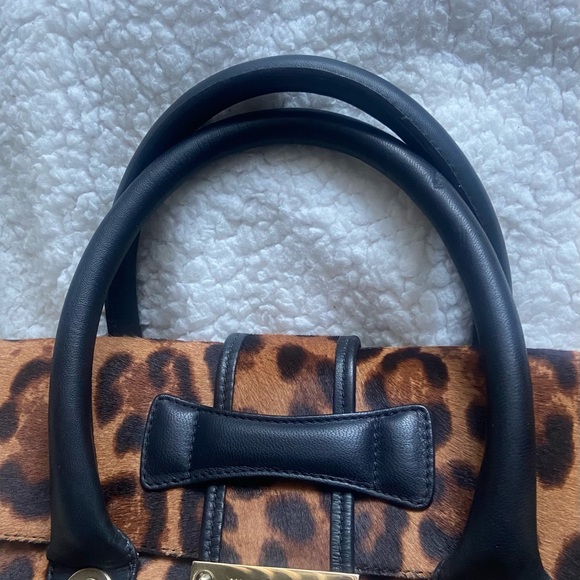VGC JIMMY CHOO PONY HAIR LEOPARD PRINT BAG - Picture 14 of 16